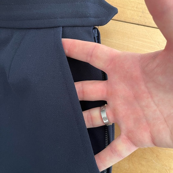 Yves Saint Laurent Rive Gauche Wool Pencil Skirt - Picture 5 of 6